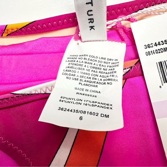 Trina Turk Vivid Vista Tie Side Bikini Bottoms - Picture 14 of 15